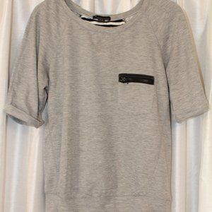 Forever 21 Grey Short sleeve sweatshirt